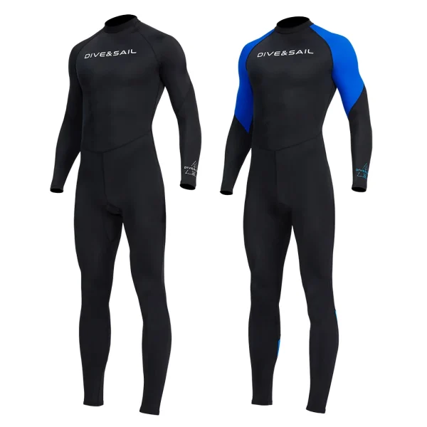 Men Diving Protection Clothes Long Sleeve Sunscreen Snorkeling Surfing Swimsuit