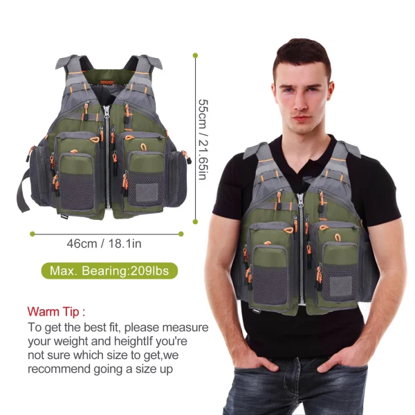 Outdoor Fishing Kayak Sailing Safety Vest